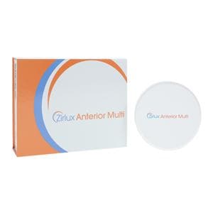 Zirlux Anterior Multi Zirconia Disc B1 98x25 Ea