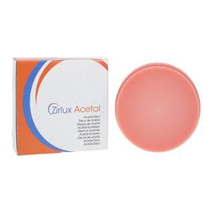 Zirlux Acetal Polymer Disc Pink 98x25 Ea