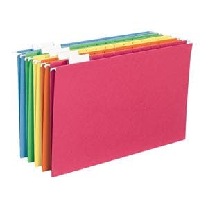 Smead Color Hanging Folders Legal Size Brights 25/Pack 25