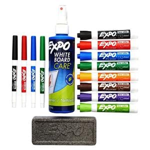 EXPO Low-Odor Dry-Erase Kit Assorted Colors Ea