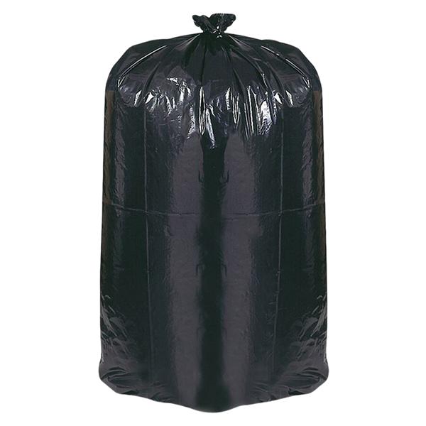 Can Liner 55-60 Gal 1.25 Mil 38"x58" Black 100/Ca