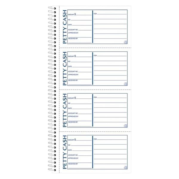 Adams 2-Part Petty Cash Receipt Book 5.5 in x 11 in 200 Sheets 1/PK