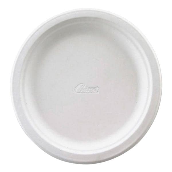 Chinet 100% Recycled Heavy-Duty Paper Plates 7" 125/Pk