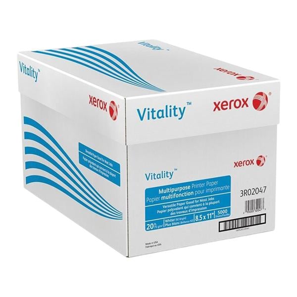 Vitality MP Ppr 8.5x11 20lb 500/Ream 10/Cs 5000/Ca