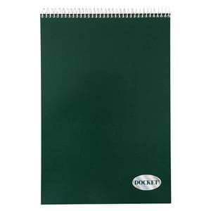 Docket Wirebound Writing Pad Legal Ruled 70 Sheets Canary 1/PK