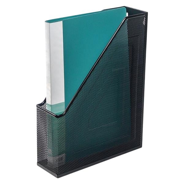 Office Depot Brand Metro Mesh Magazine File Black 1/PK