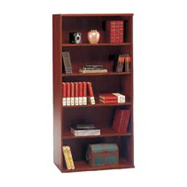 36 in Wide 5 Shelf Bookcase Hansen Cherry 1/PK