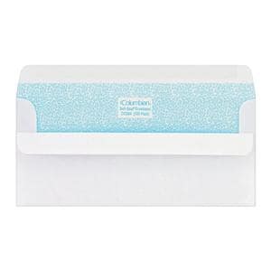 Self-Seal Security Envelope #10 4 1/8 in x 9 1/2 in White 100/Box 100/Bx