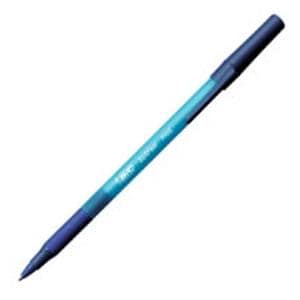 Bic Ballpoint Pen Blue Smooth Grip 12/Pk