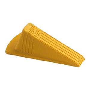 Master Caster Giant Foot Door Stop Yellow 1/PK