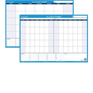 At-A-Glance Undated Erase/Reverse Wall Planner 30/60 Day 1/PK