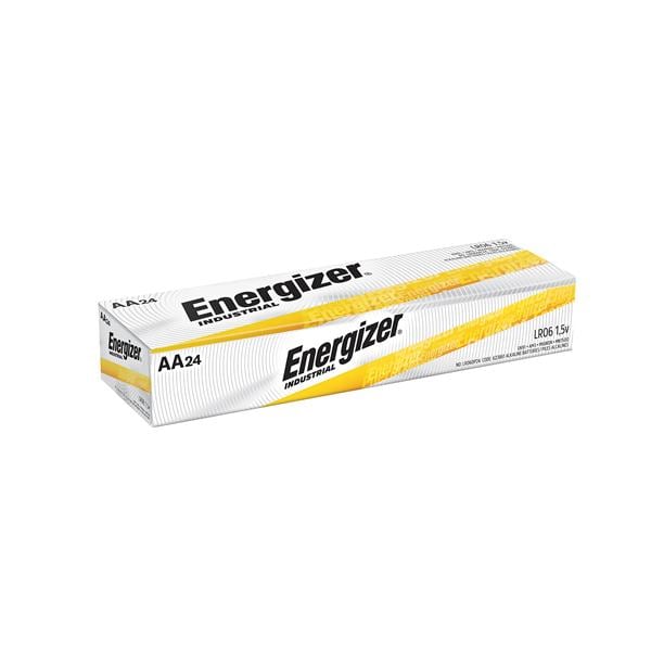 Energizer Industrial Alkaline AA Batteries Box Of 24 24/Bx