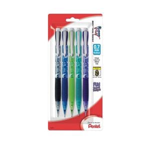 Razzle Dazzle Icy Automatic Pencil 0.7 mm Assorted 5/Pack 5/Pk