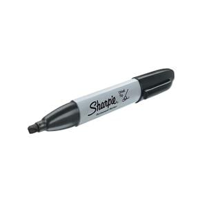 Sharpie Chisel-Tip Permanent Markers Black 12/Pack 12/Pk