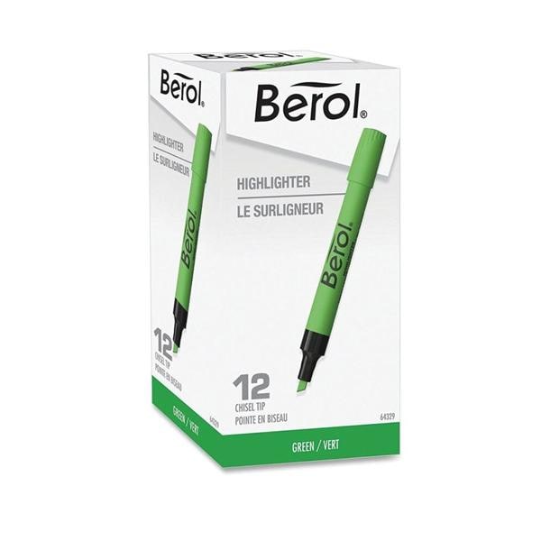 Berol by Eberhard Faber 4009 Highlighters Green 12/Box 12/Pk