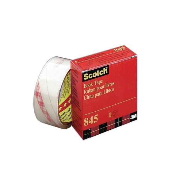 Scotch 845 Book Tape 2" x 15' 1/PK