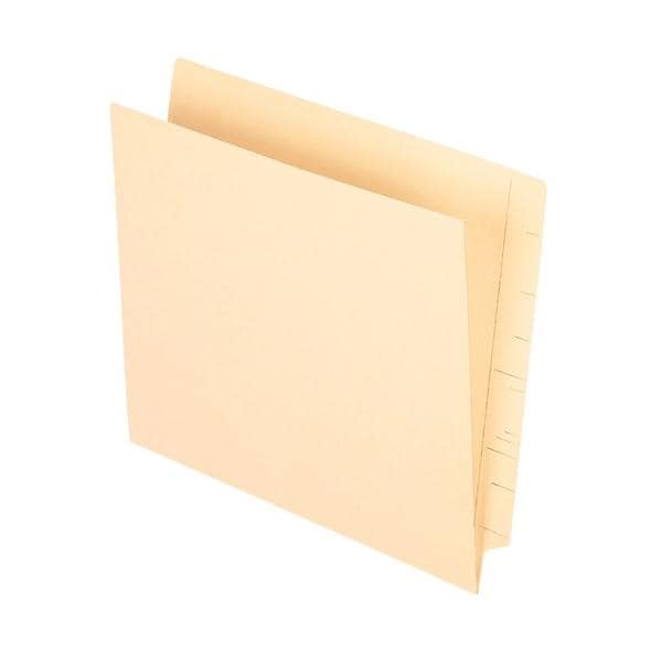 Manila End-Tab Pocket Folders Straight Cut Letter Size 50/Bx