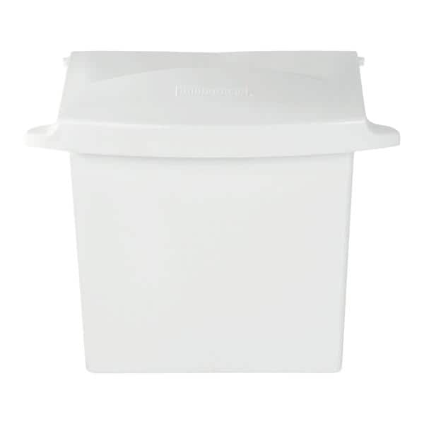 Rubbermaid Compact Sanitary Napkin Receptacle White 1/PK