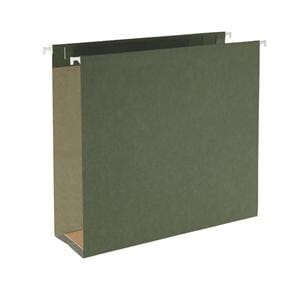 Hanging Folder 3 in Expansion Letter Size Standard Green 25/Pack 25/Bx