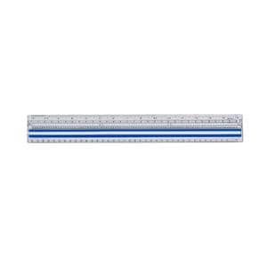 Westcott 15" Magnifying Ruler Clear Plastic Ea