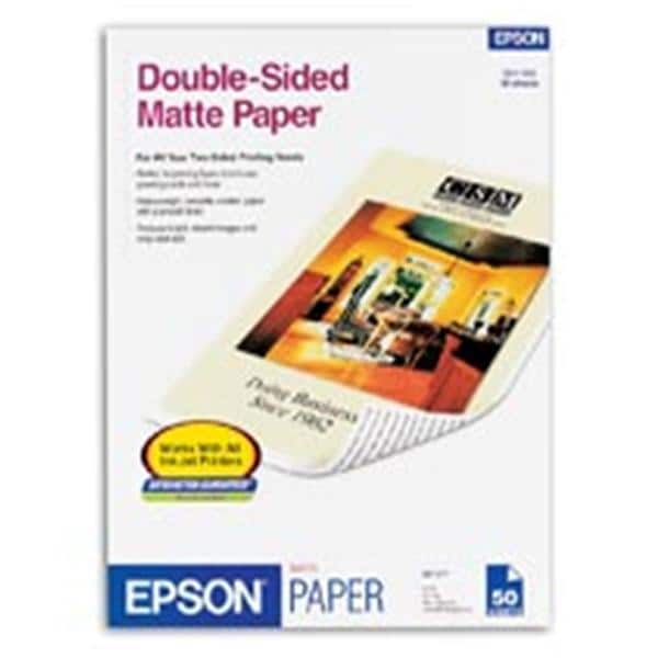 2-Sided Presentation/Photo Paper 8.5 in x 11 in 50/Pack 50/Pk