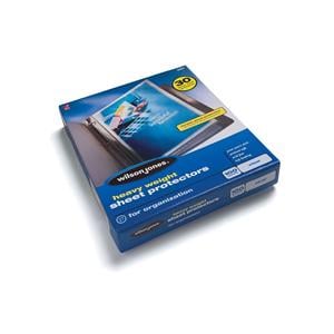 Top-Loading Sheet Protectors Heavyweight Diamond Clear 100/Box 100/Pk