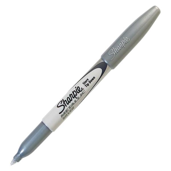 Sharpie Metallic Markers Silver 12/Pack 12/Pk