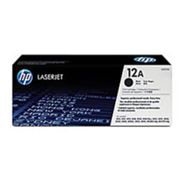 HP 12A Black Original Toner Cartridge (Q2612A) Ea