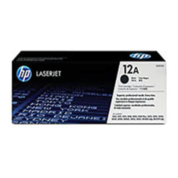 HP 12A Black Original Toner Cartridge (Q2612A) Ea