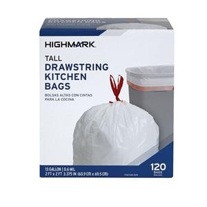 Highmark Trash Bags 13 Gallons 120/Pk