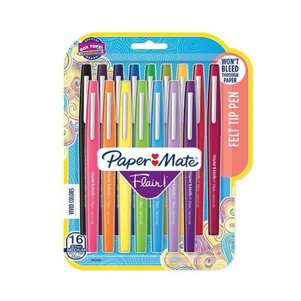 Porous-Pt Pen Medium Point 1.0 mm Assorted Barrels Assorted 16/Pk