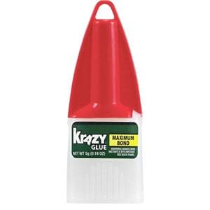 Krazy Glue Advanced Formula With Applicator Clear 5 Grams Ea