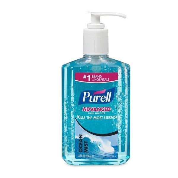 Purell Instant Hand Sanitizer 8 Oz Blue Ocean Mist Ea