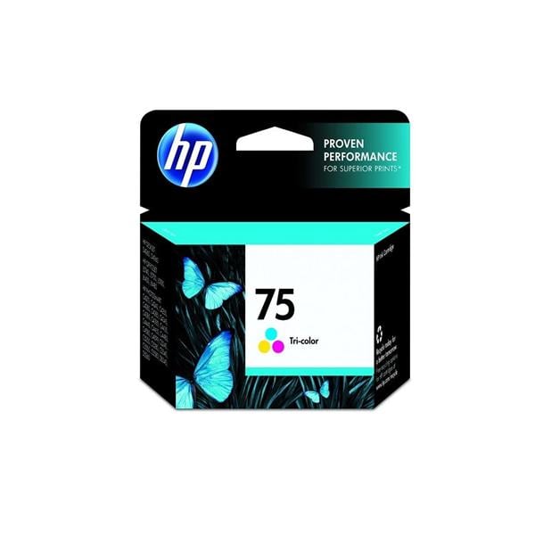 HP 75 Tricolor Original Ink Cartridge (CB337WN) Ea