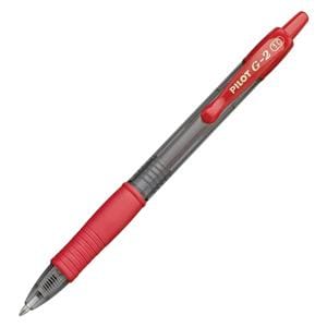 G-2 Gel Pen Bold Pt 1.0 mm Red 12/Pack Ea