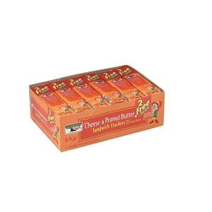 Keebler Cheese & Peanut Butter Sandwich Crackers 8/Pk