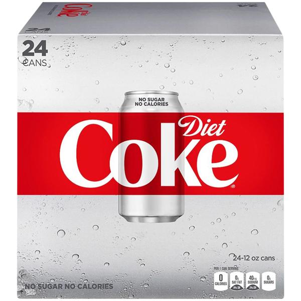 Diet Coke 12oz 24/Pk