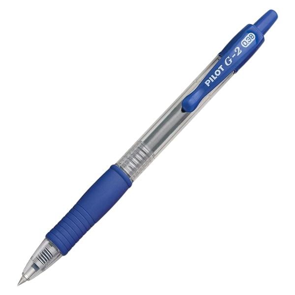 G-2 Gel Pen Ultra Fine Point 0.38 mm Blue 12/Pack 12/Pk