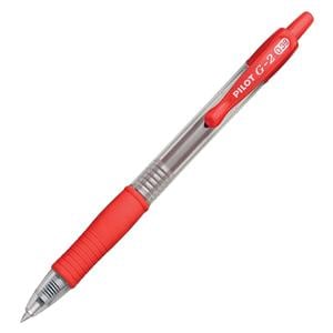 G-2 Gel Pen Ultra Fine Point 0.38 mm Red 12/Pack 12/Pk