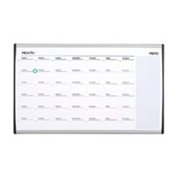 Quartet ARC Dry-Erase Calendar For Cubicles 18 in x 30 in Ea