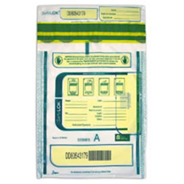 Tamper-Evident Deposit Bags 9 in x 12 in Clear 100/Pack 100/Pk