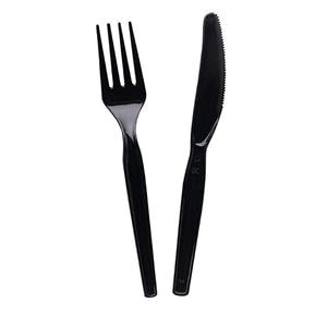 Dixie Polystyrene Knives Black 1000/Pk