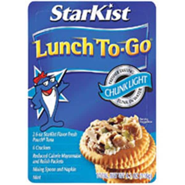 Starkist Lunch To-Go Tuna Kit 4.5 Oz 12/Pk