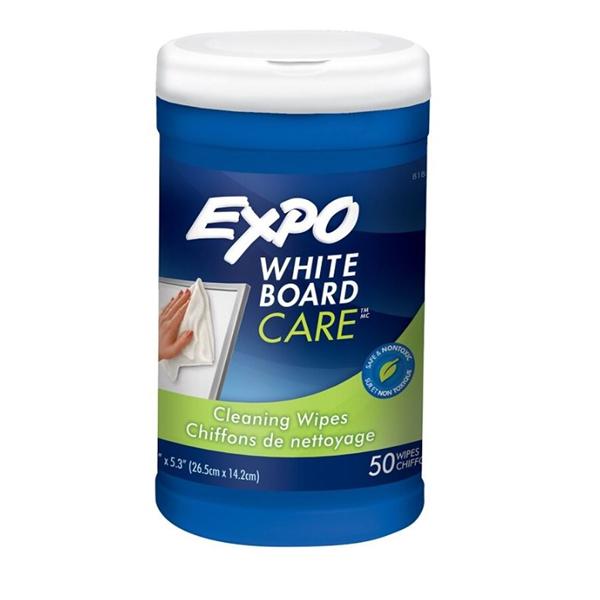 EXPO Marker Board Towelettes 6 in x 9 in 50/Pack Ea