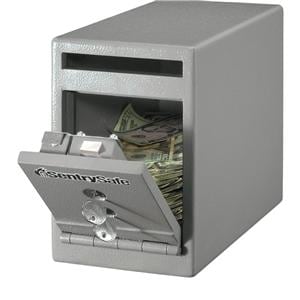 SentrySafe Drop Slot Safe 0.25 Cubic Foot Capacity Ea