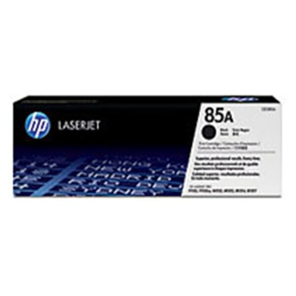 HP 85A Black Original Toner Cartridge (CE285A) Ea