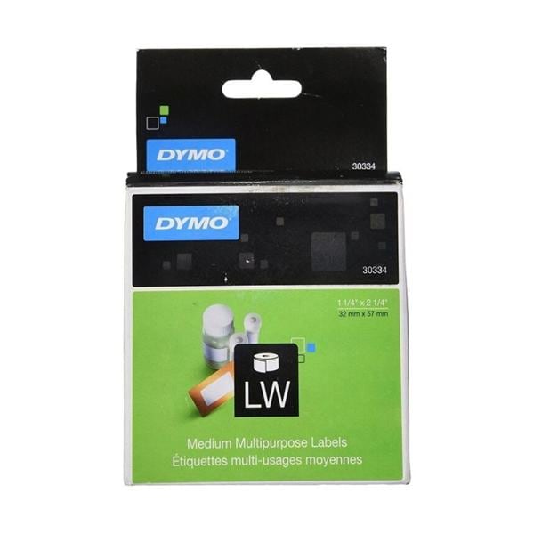 Dymo Multipurpose Labels 2.25 in x 1.25 in White 1000/Roll Ea