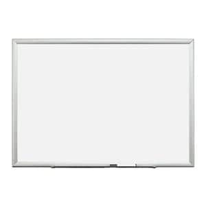 3M Porcelain Magnetic Dry-Erase Board Aluminum Frame 2 ft x 3 ft Ea