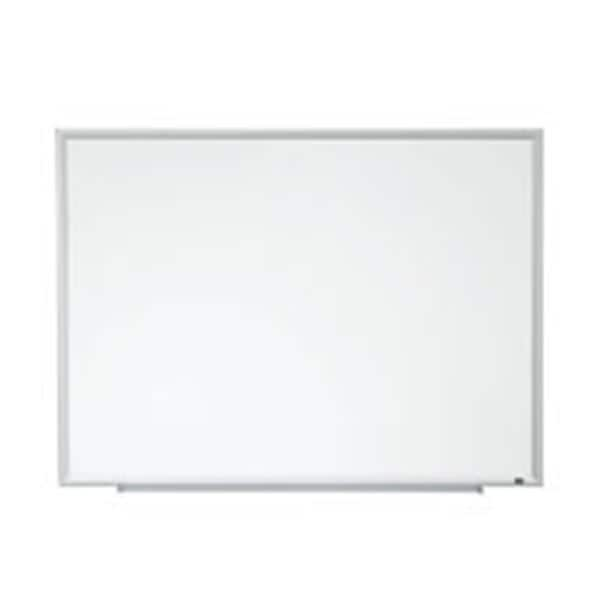 3M Porcelain Magnetic Dry-Erase Board Aluminum Frame 3 ft x 4 ft Ea