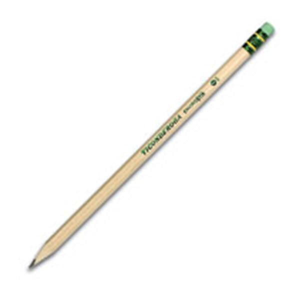 Ticonderoga EnviroStik Pencils #2 Natural Barrel Color 12/Box 12/Pk